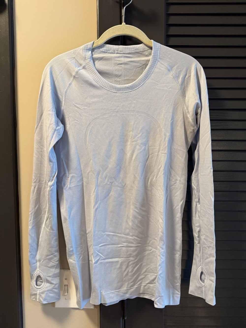 lululemon athletica Light Blue Long-Sleeve Swiftly